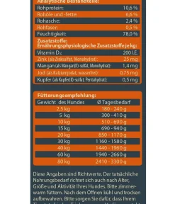 Dehner Wild Nature Nassfutter Hund - Nassfutter für Hunde Mono-Protein Adult, Wildschwein