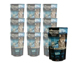 Dehner Wild Nature Nassfutter Hund > Nassfutter für Hunde Gebirgssee Adult, Lachs