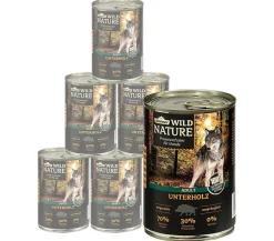 Dehner Wild Nature Nassfutter Hund - Nassfutter für Hunde Mono-Protein Adult, Huhn