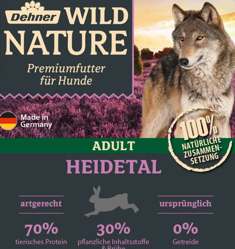 Dehner Wild Nature Nassfutter für Hunde Heidetal Adult, 11 x 150 g Online