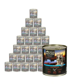 Dehner Wild Nature Nassfutter Hund - Nassfutter für Hunde Hochmoor Junior, Ente