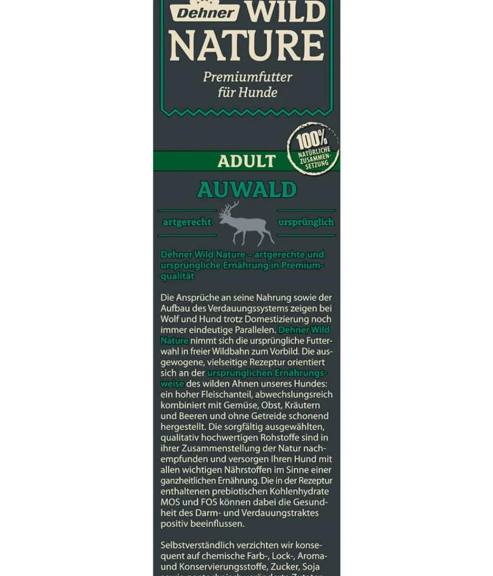 Dehner Wild Nature Trockenfutter für Hunde Auwald Adult, Wild Online
