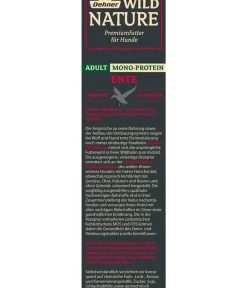 Dehner Wild Nature Trockenfutter Hund > Trockenfutter für Hunde Mono-Protein Kleine Krokette Adult, Ente