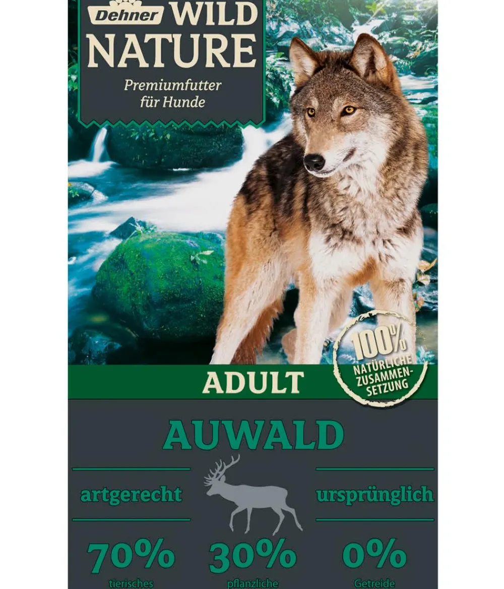 Dehner Wild Nature Trockenfutter Hund > Trockenfutter für Hunde Auwald Kleine Krokette Adult, Wild