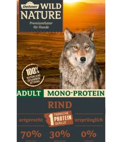 Dehner Wild Nature Trockenfutter für Hunde Mono-Protein Adult Discount