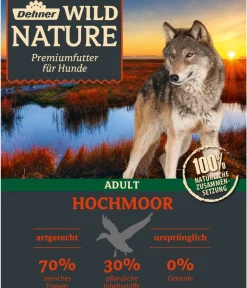 Dehner Wild Nature Trockenfutter für Hunde Hochmoor Adult Best