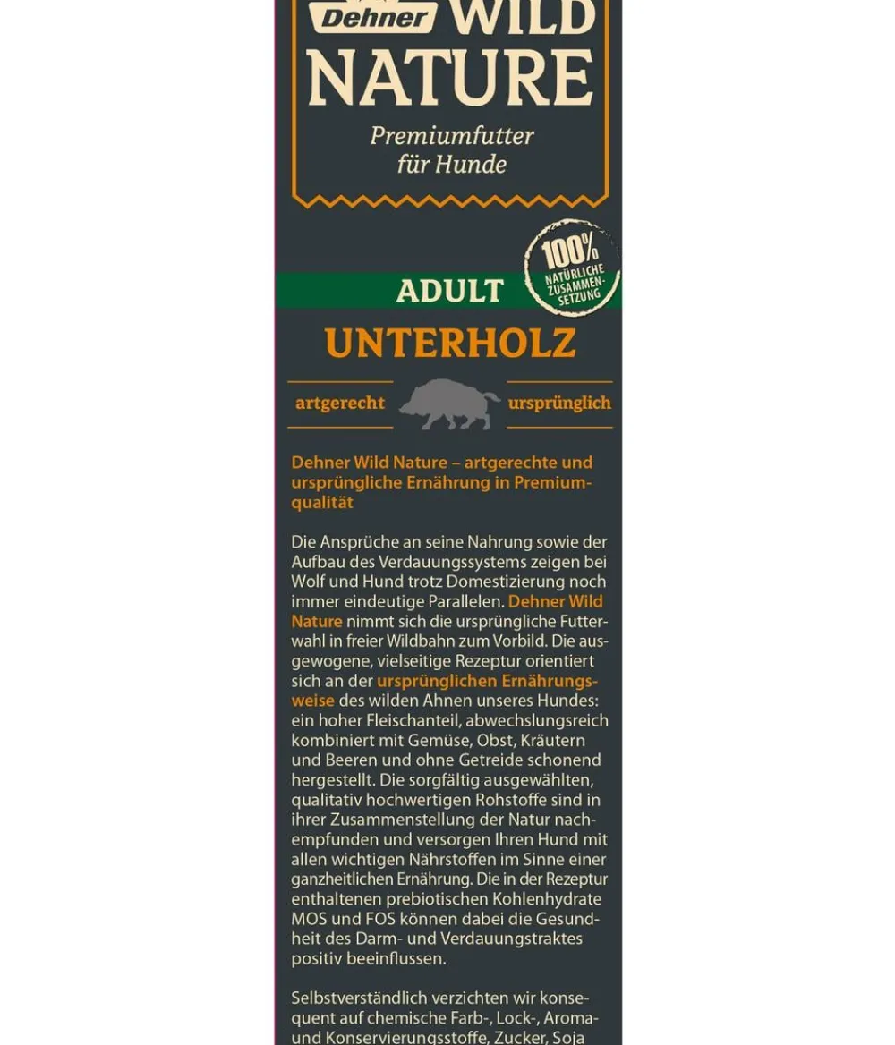Dehner Wild Nature Trockenfutter für Hunde Unterholz Adult Outlet