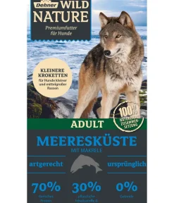Dehner Wild Nature Trockenfutter Hund - Trockenfutter für Hunde Mono-Protein Adult