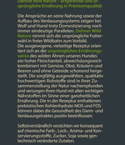 Dehner Wild Nature Trockenfutter Hund - Trockenfutter für Hunde Hochmoor Senior