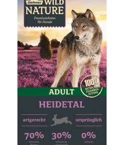 Dehner Wild Nature Trockenfutter Hund - Trockenfutter für Hunde Meeresküste Kleine Krokette Adult, Makrele