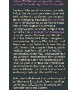 Dehner Wild Nature Trockenfutter Hund - Trockenfutter für Hunde Meeresküste Kleine Krokette Adult, Makrele