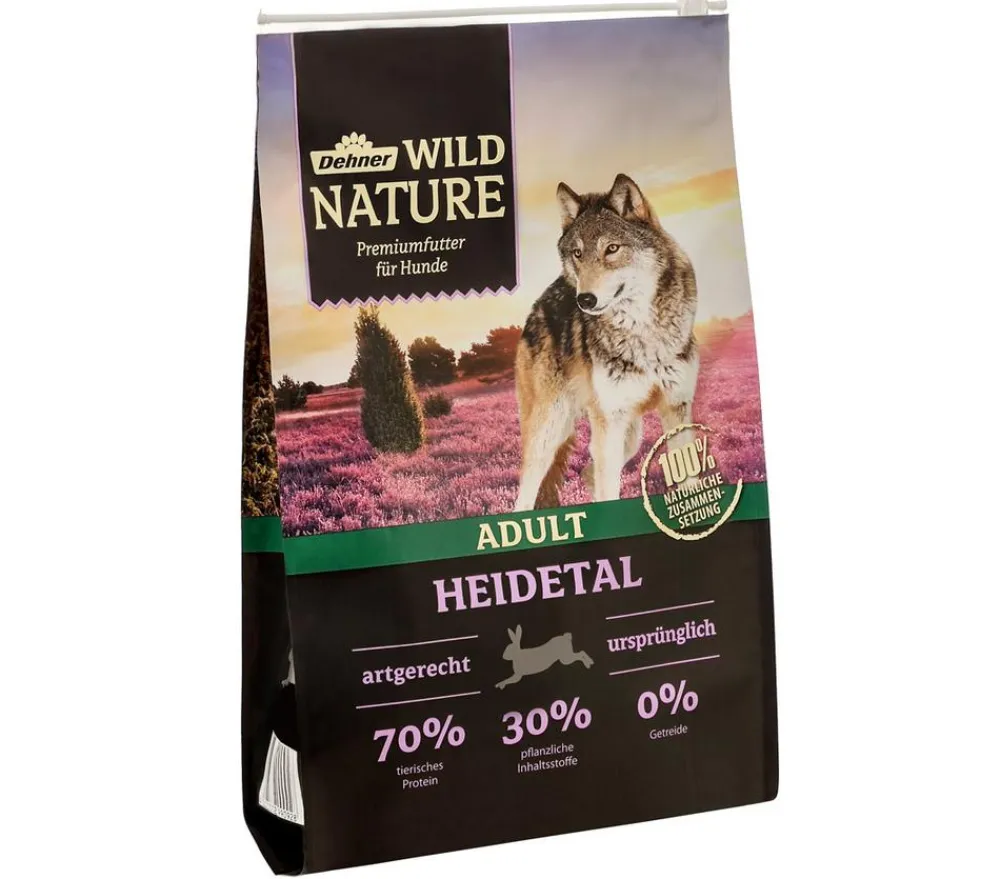 Dehner Wild Nature Trockenfutter Hund - Trockenfutter für Hunde Meeresküste Kleine Krokette Adult, Makrele