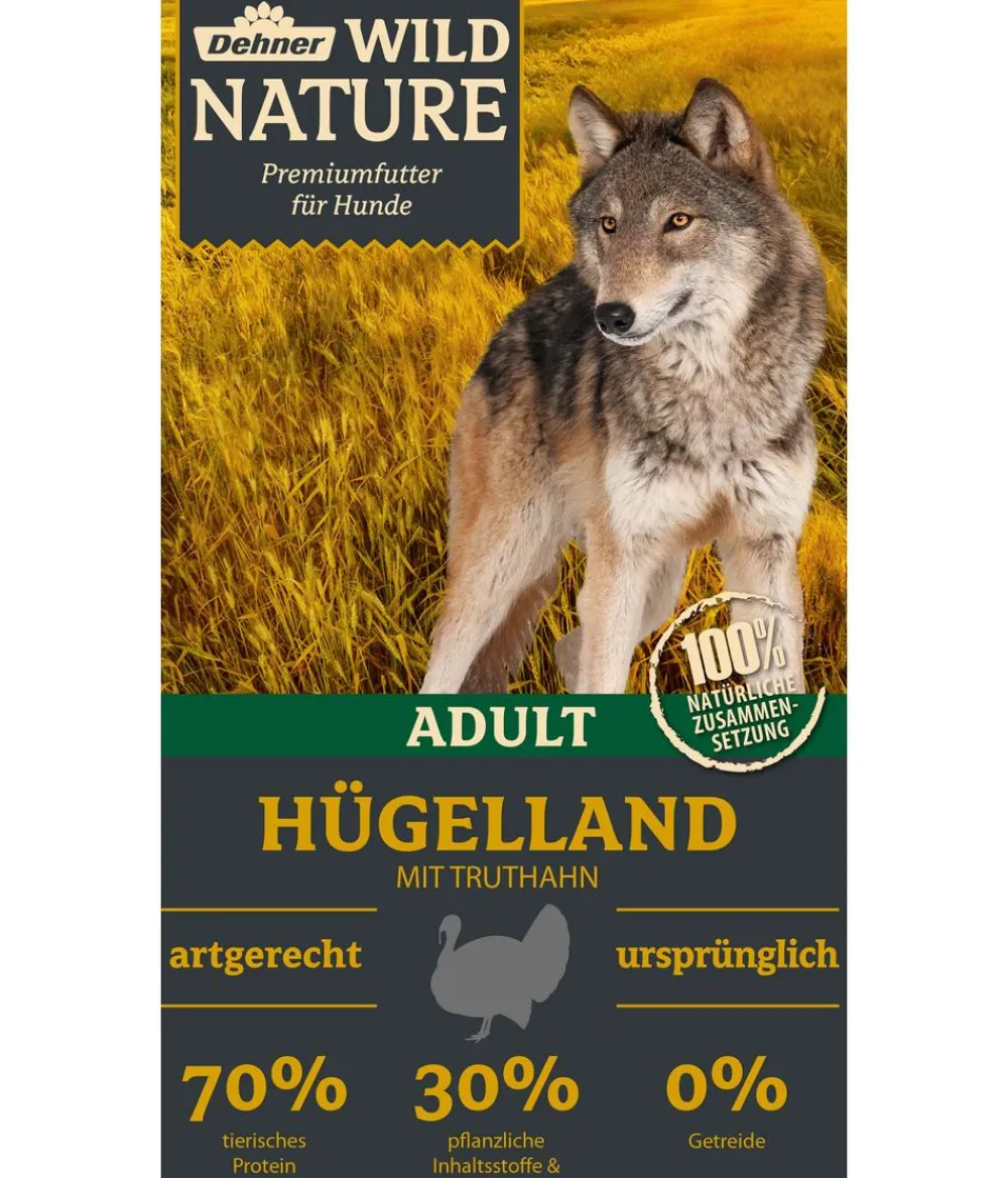 Dehner Wild Nature Trockenfutter Hund - Trockenfutter für Hunde Bergweide Adult