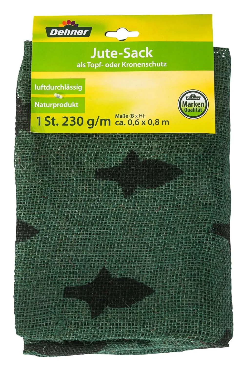 Dehner Pflanzenfolien & Ernteschutz|Mehr Blumentopfzubehör > Winterschutz Jute-Sack mit Relief