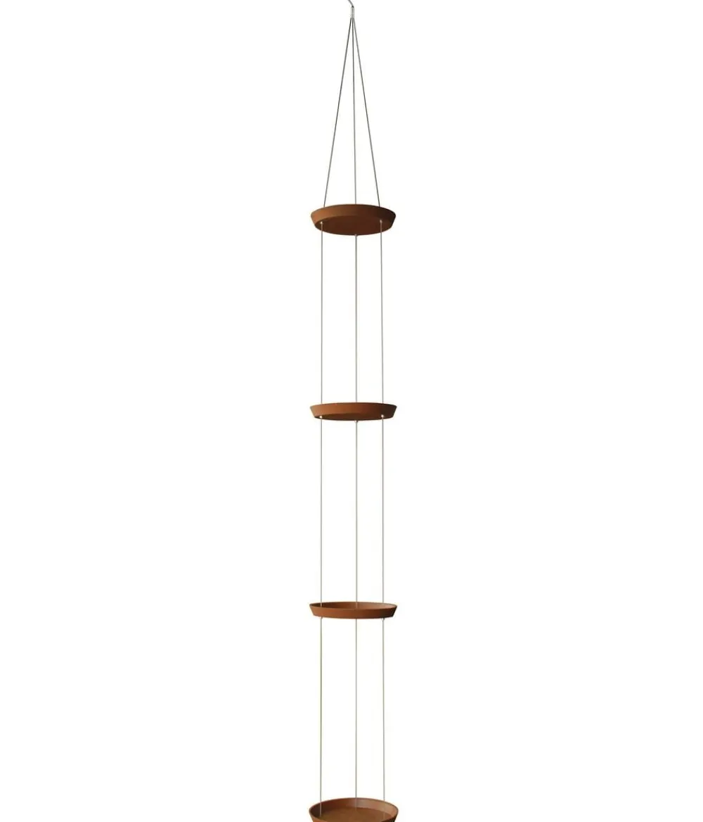 Dehner Blumentopf Untersetzer|Blumenampeln & -Schalen > Zement-Hängeuntersetzer mit Kordel, rund, ca. H350 cm