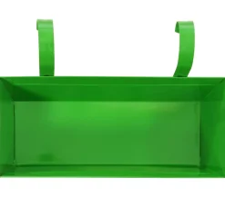 Dehner Pflanzkübel & Blumenkästen - Zink-Blumenkasten, ca. B40/H16/T17 cm Grün