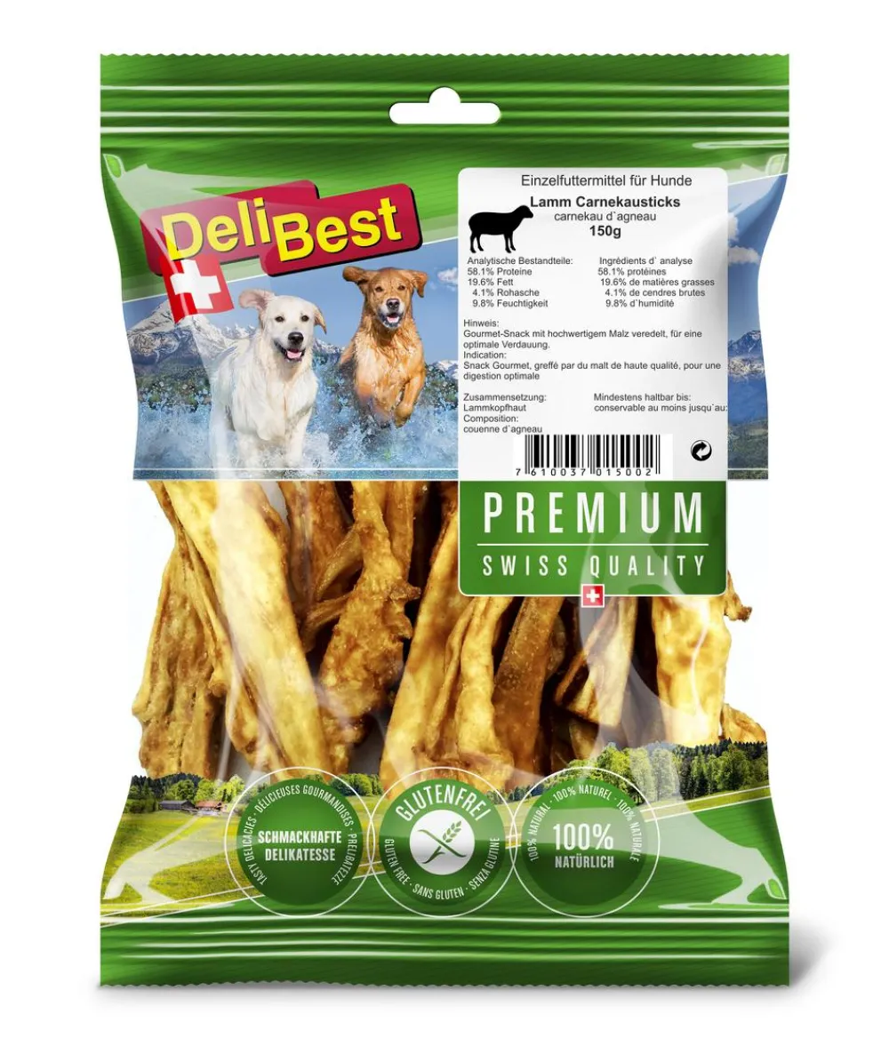 DeliBest Hundeleckerlies > Premium Hundesnack Lamm Carnekausticks