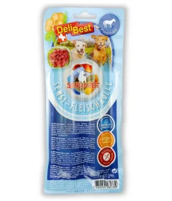 DeliBest Sensi Pet Nassfutter für Hunde Adult, Fleischrolle, 2 x 400 g Clearance