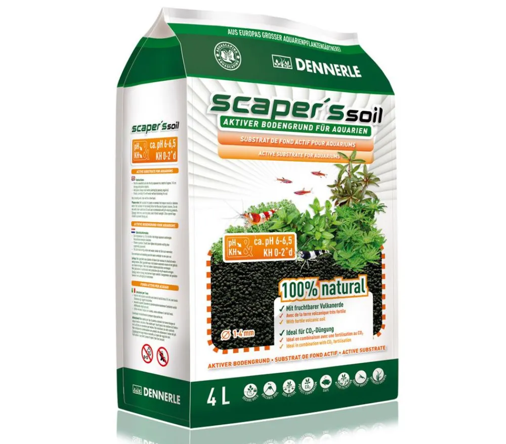 DENNERLE Bodengrund - Aquarium Bodengrund Scaper's Soil