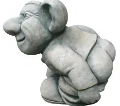 Denscho Gartenzwerge & Gartenfiguren > Stein-Troll Hose unten, 24 x 21 x 24 cm