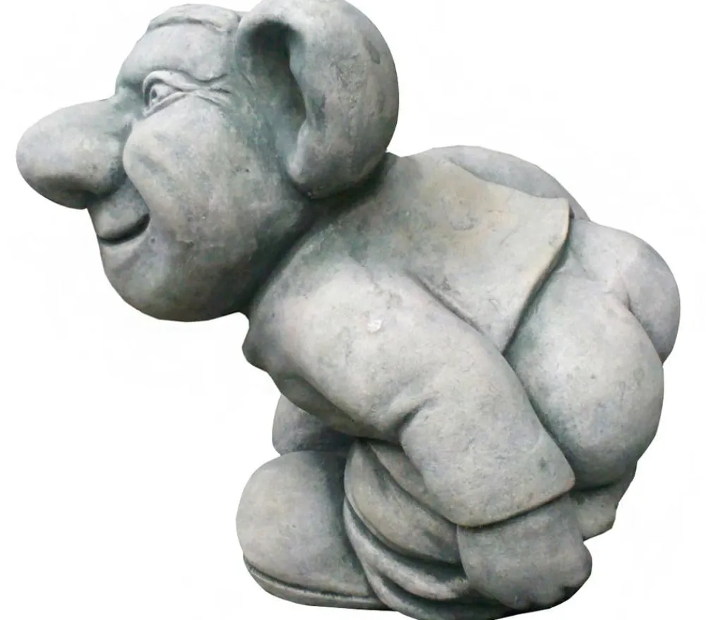 Denscho Gartenzwerge & Gartenfiguren > Stein-Troll Hose unten, 24 x 21 x 24 cm
