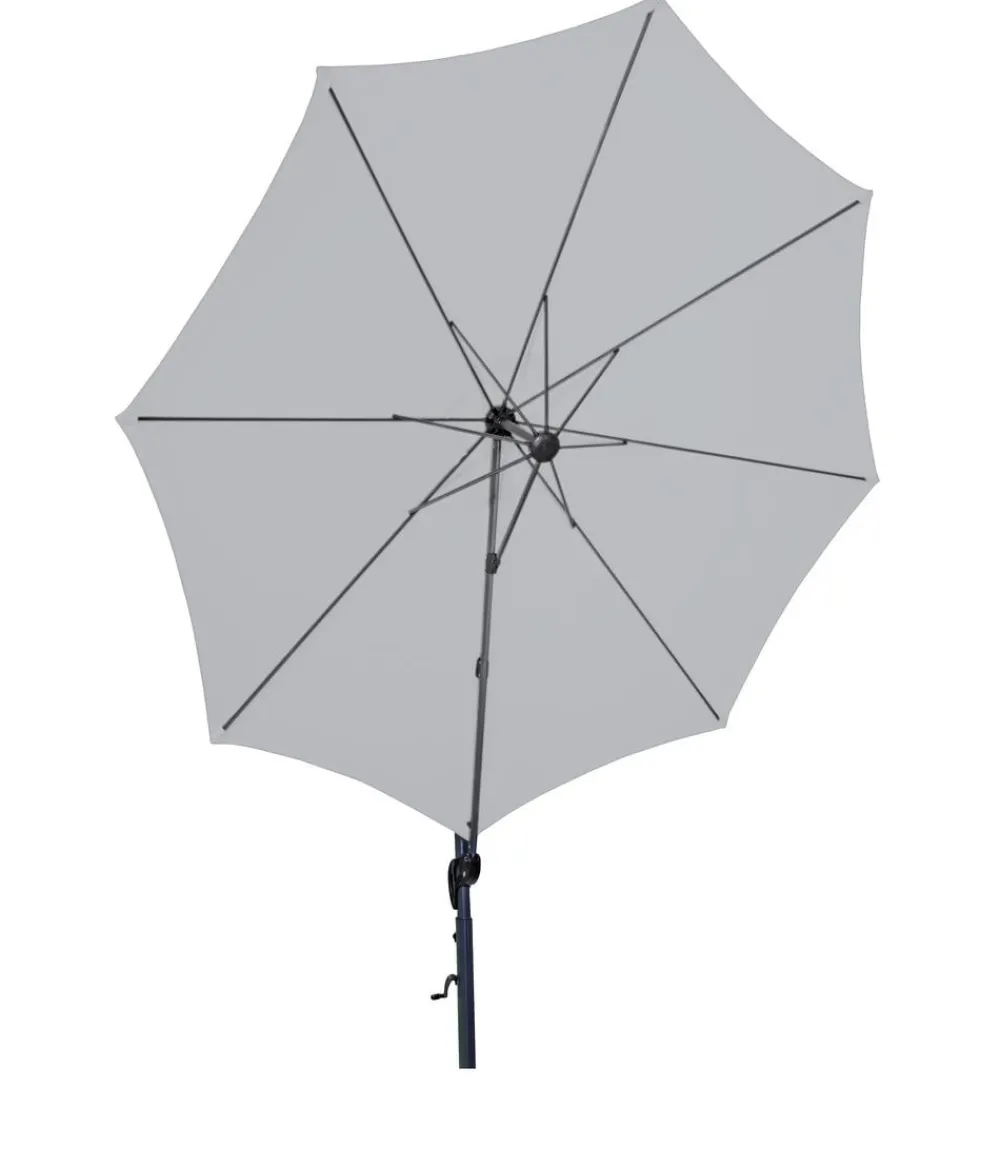 derby Pendelschirm Ravenna Smart, rund, ca. Ø300 cm Hellgrau Online