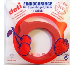 deti Einkochautomaten & Zubehör > Einkochring für Spannbügelgläser, Ø65/90 mm, 10er-Set
