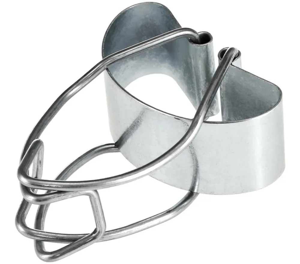 deti Verschlussbügel für Einmachgläser, 6er-Set Silber Hot