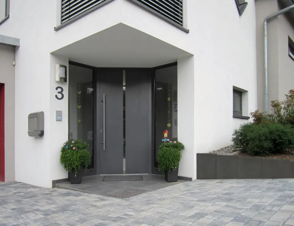 DIEPHAUS Steine & Terrassenplatten - L-Stein, anthrazit Schwarz