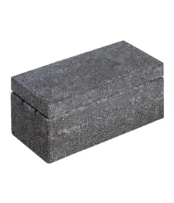 DIEPHAUS Steine & Terrassenplatten - Mauerstein LISCO ECO, 45 x 22,5 x 16,5 cm Dunkelgrau