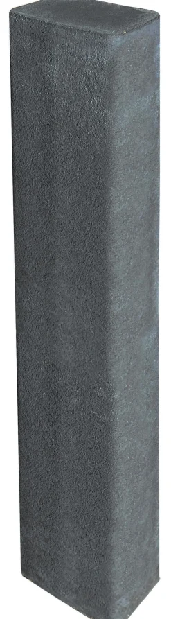 DIEPHAUS Mähkanten & Beetkanten|Steine & Terrassenplatten - Rechteck-Palisade Schwarz