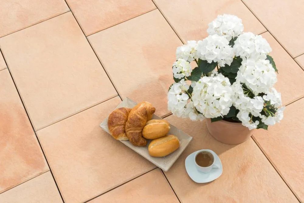 DIEPHAUS Steine & Terrassenplatten - Terrassenplatte ANCONA Orange