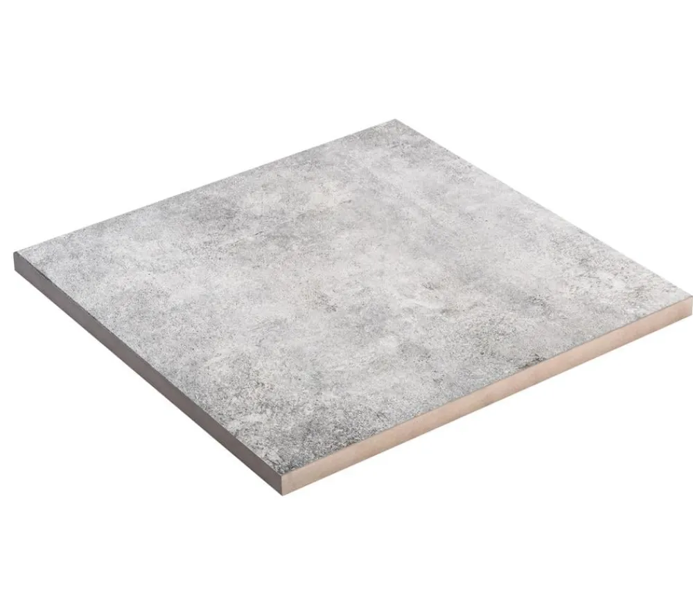 DIEPHAUS Steine & Terrassenplatten - Terrassenplatte Ceramia, ca. B60/H3/T60 cm Grau