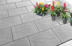 DIEPHAUS Terrassenplatte SCIVO Grau Sale