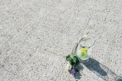DIEPHAUS Steine & Terrassenplatten - Terrassenplatte WASCHBETON Hellgrau