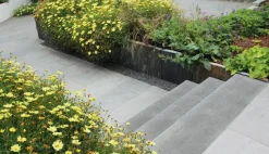 DIEPHAUS Steine & Terrassenplatten - Winkelstufe Grau