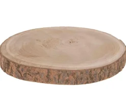 DIJK Bastelbedarf|Dekoartikel > Holzscheibe, ca. Ø30 cm