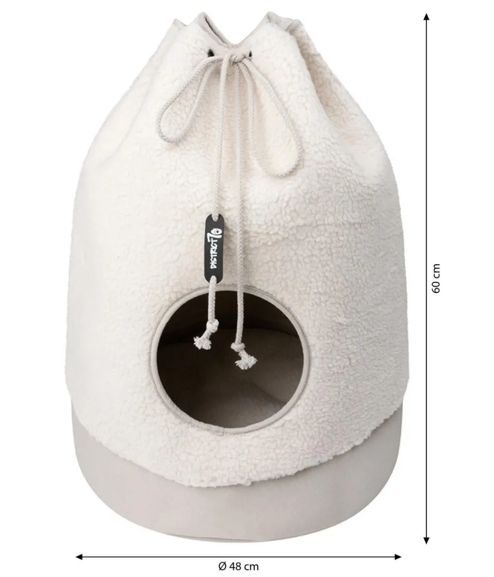 District70 District 70 Katzenhöhle Casa, ca. Ø45/H60 cm Creme Sale