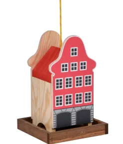 dobar® green label Vogelhäuser & Futterspender - Vogelfutterhaus henburg, , ca. B19/H30/T19 cm