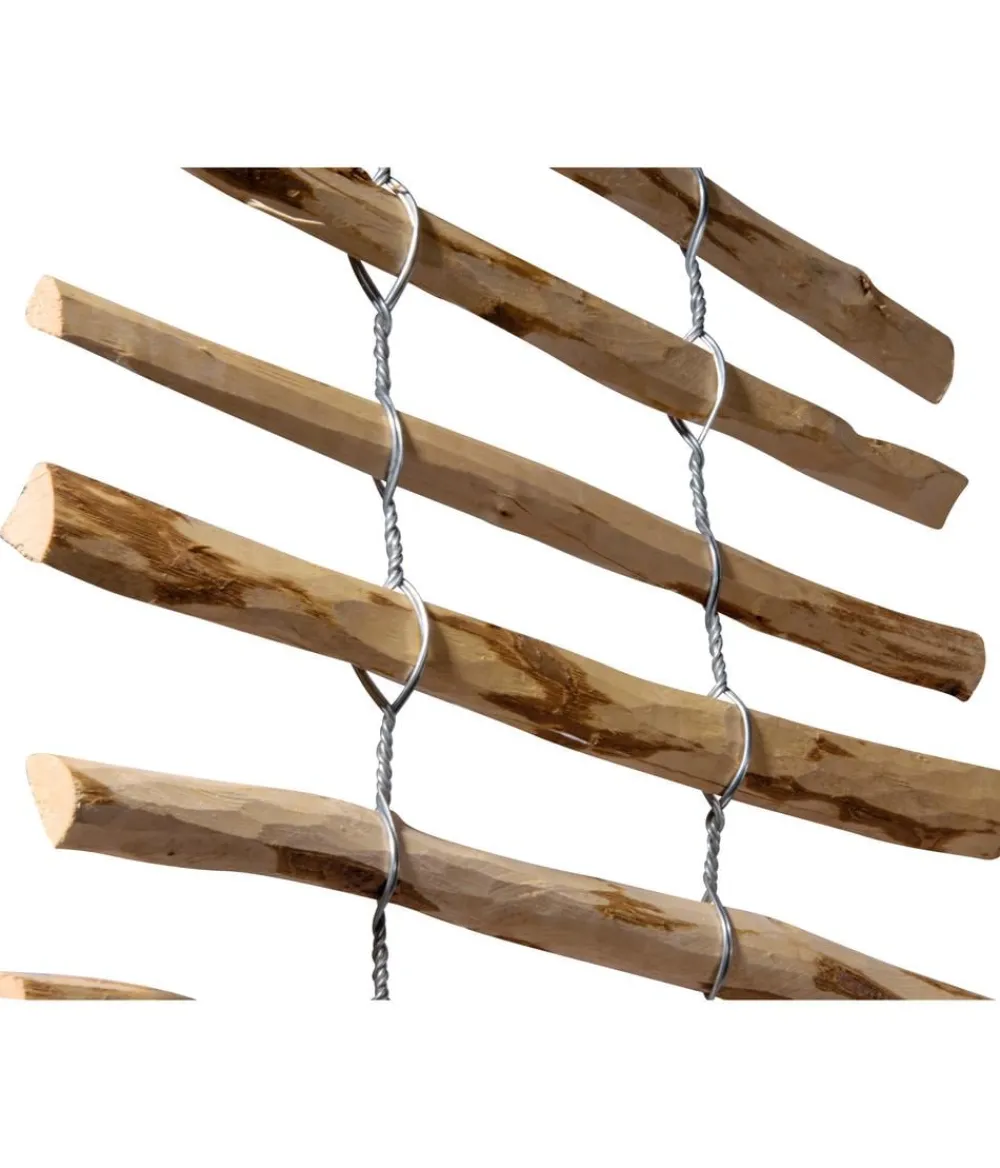 dobar® dobar Holz-Rankgitter, ca. B50/H200/T1 cm Braun