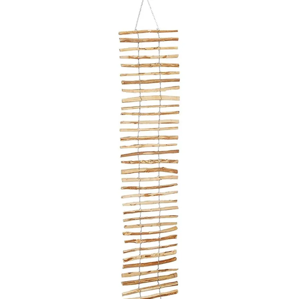 dobar® dobar Holz-Rankgitter, ca. B50/H200/T1 cm Braun