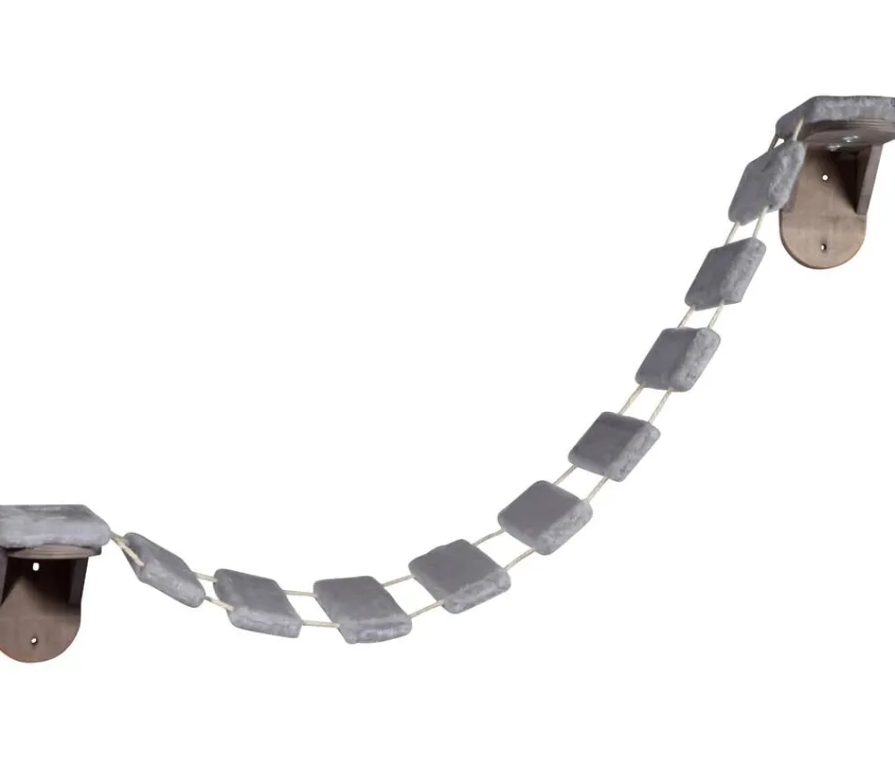 dobar® petlife Mehr Schlaf- & Kratzmöbel > Katzenmöbelset, inkl. Leiter, Höhle und Liegefläche, 3-teilig