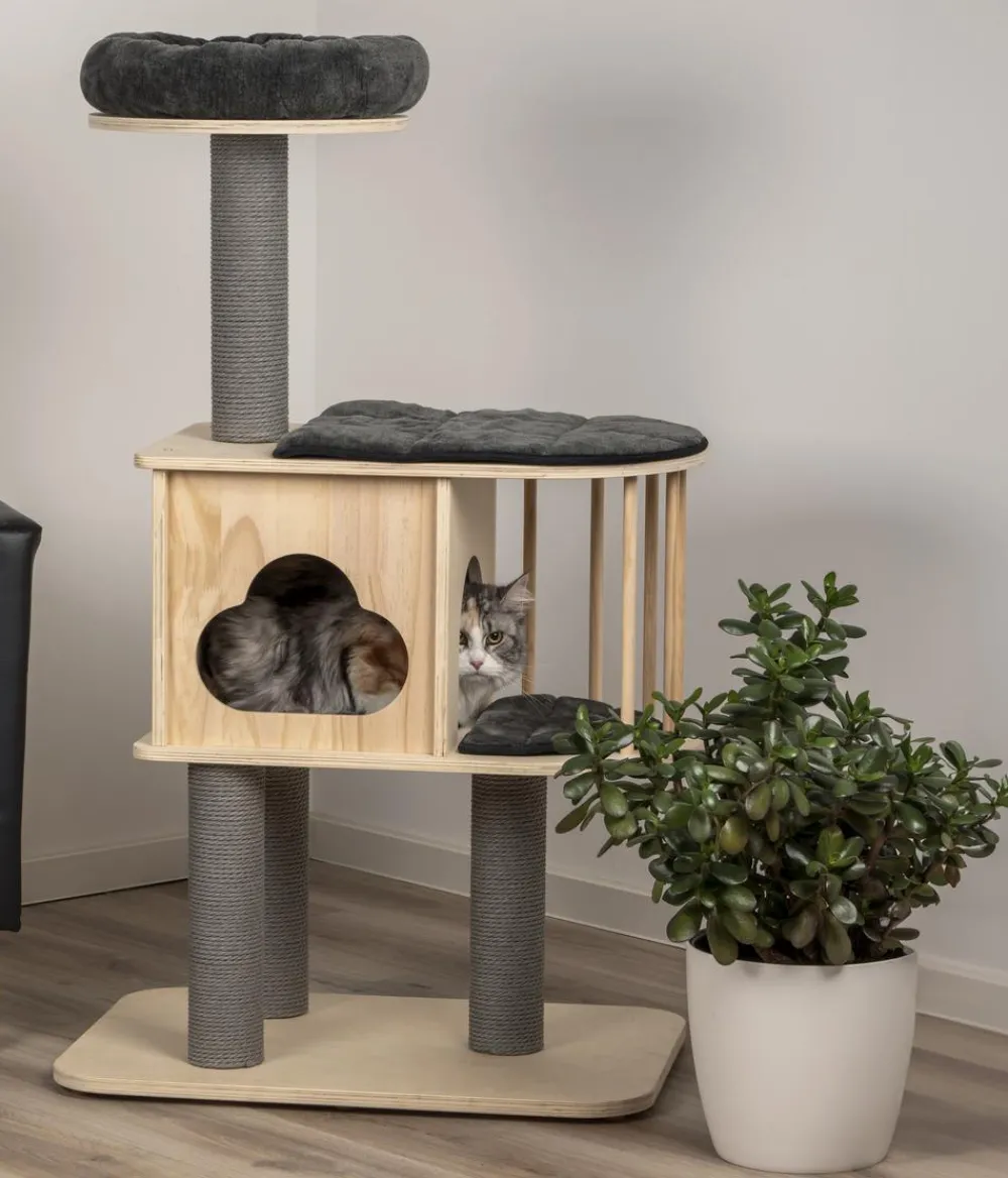 dobar® petlife Kratzbaum Mila, braun, ca. B68/H116/T48 cm Discount