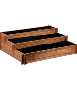 dobar® dobar Pflanzkasten-Hochbeet Peru, ca. B110/H36/T88 cm Braun Hot