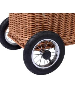 dobar® Mehr Haushaltshelfer > dobar Premium Kaminholzwagen, ca. B45/H93/T43 cm