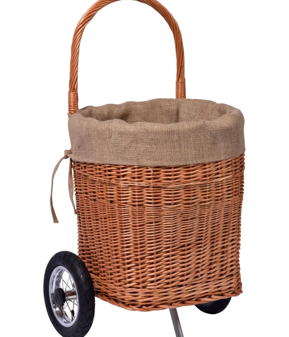 dobar® Mehr Haushaltshelfer > dobar Premium Kaminholzwagen, ca. B45/H93/T43 cm