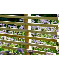 dobar® dobar Rankhilfe in Blattform, ca. B84/H160 /T6,5 cm Hellbraun Outlet