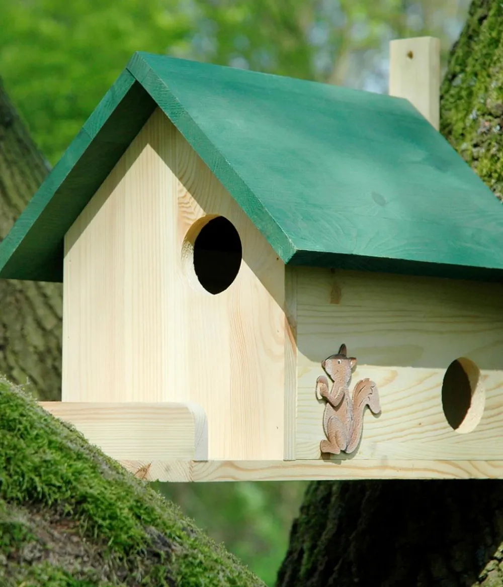 dobar® wildlife Eichhörnchenfutter & -Häuser > Eichhörnchenkobel, ca. B47,5/H34,5/T26 cm