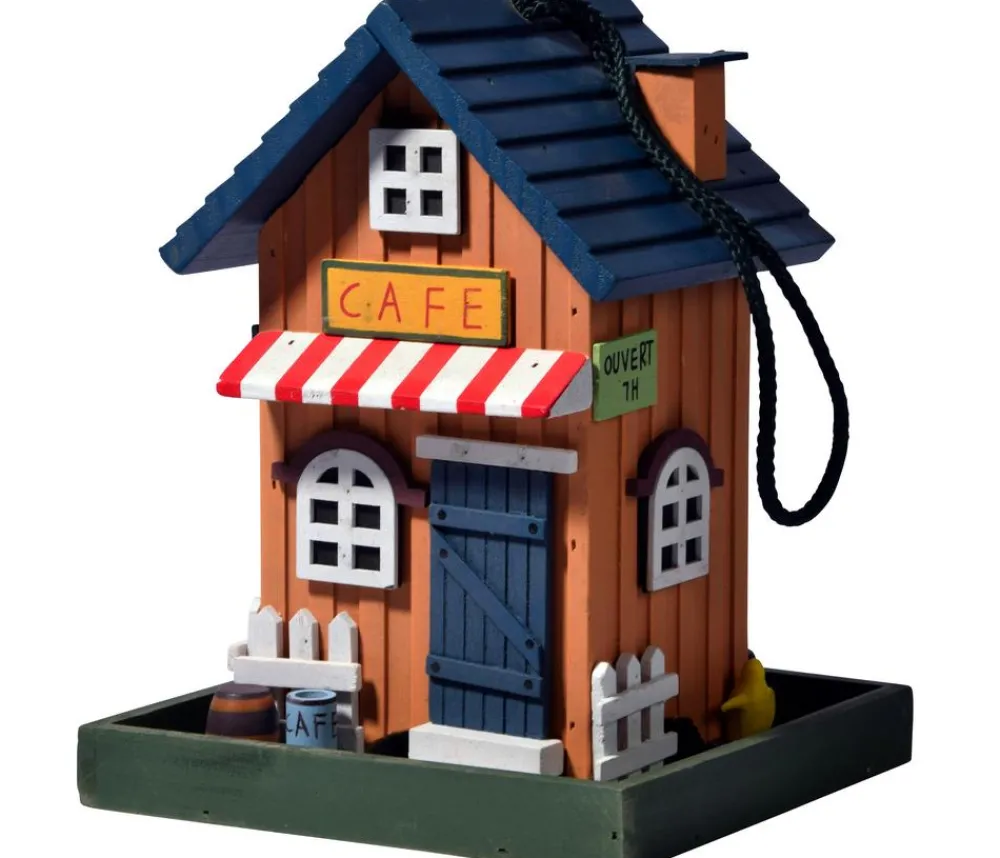 dobar® wildlife Vogelhaus Café, Kiefer, /, ca. B18/H23/T18 cm Outlet