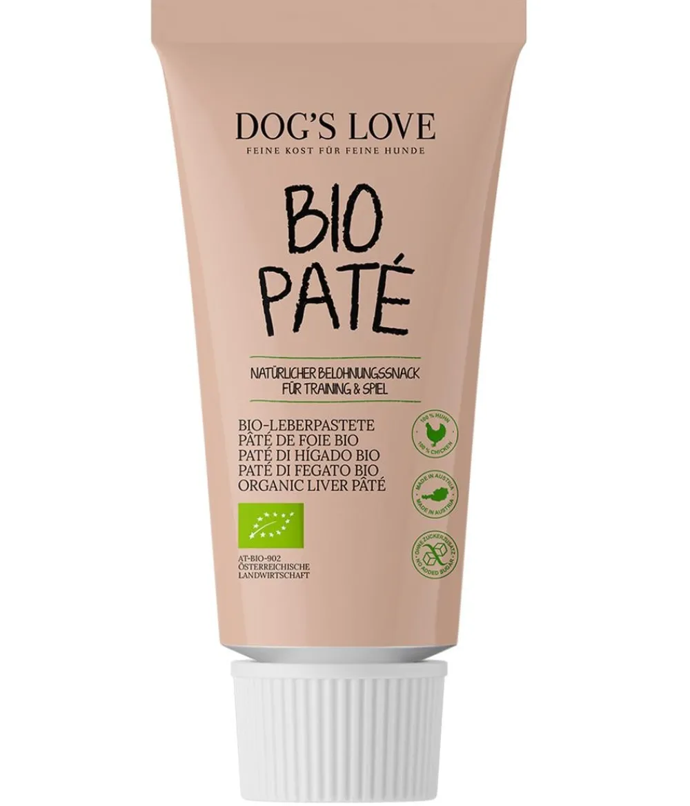 DOG'S LOVE Hundesnack BIO Paté Huhn, 80 g Outlet
